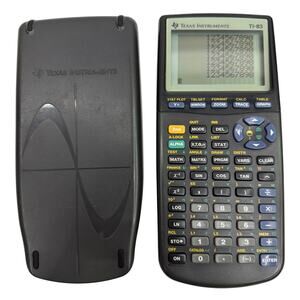 Texas Instruments TI-83 Graphing Calculator with Slide Cover - Tested Working
